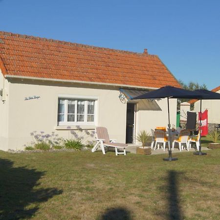 Le Petit Logis De Barneville Plage Wc Exterieur Buitenkant foto