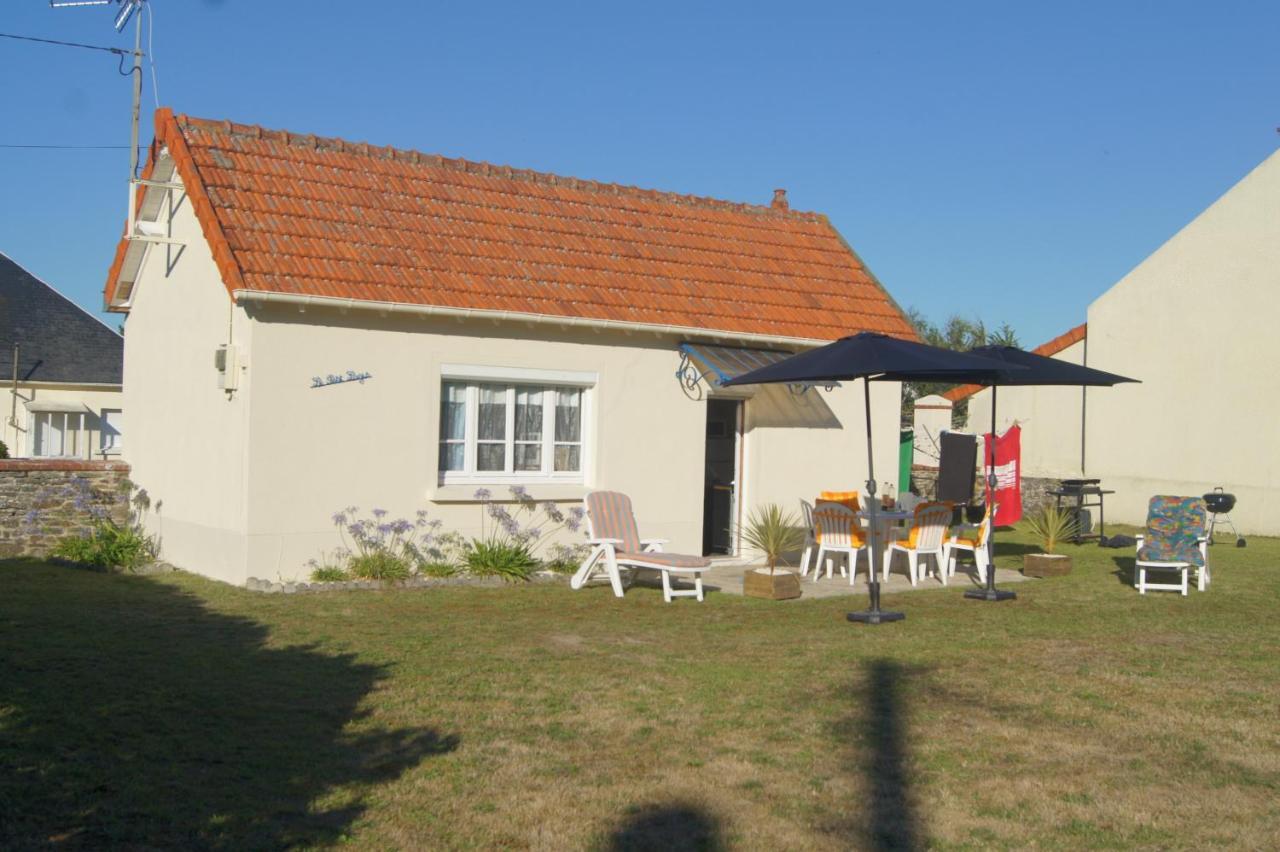 Le Petit Logis De Barneville Plage Wc Exterieur Buitenkant foto