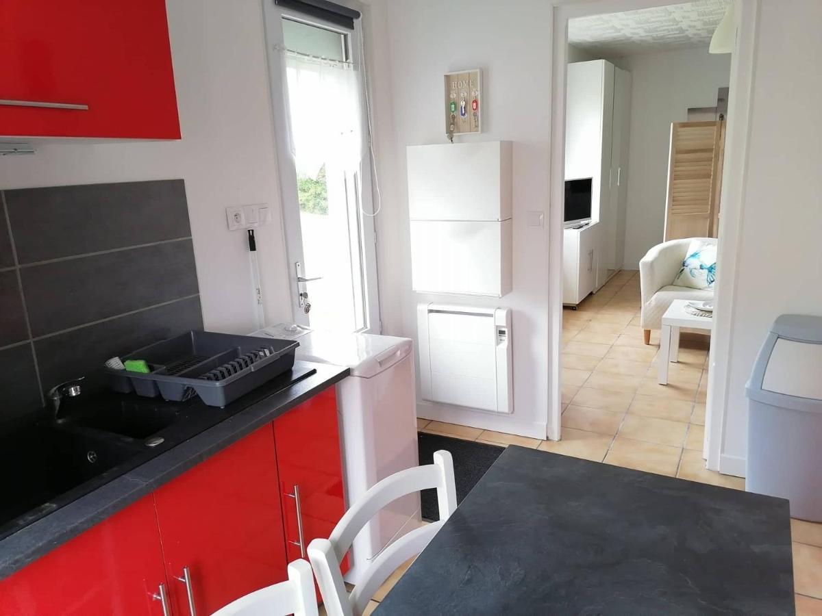 Le Petit Logis De Barneville Plage Wc Exterieur Buitenkant foto
